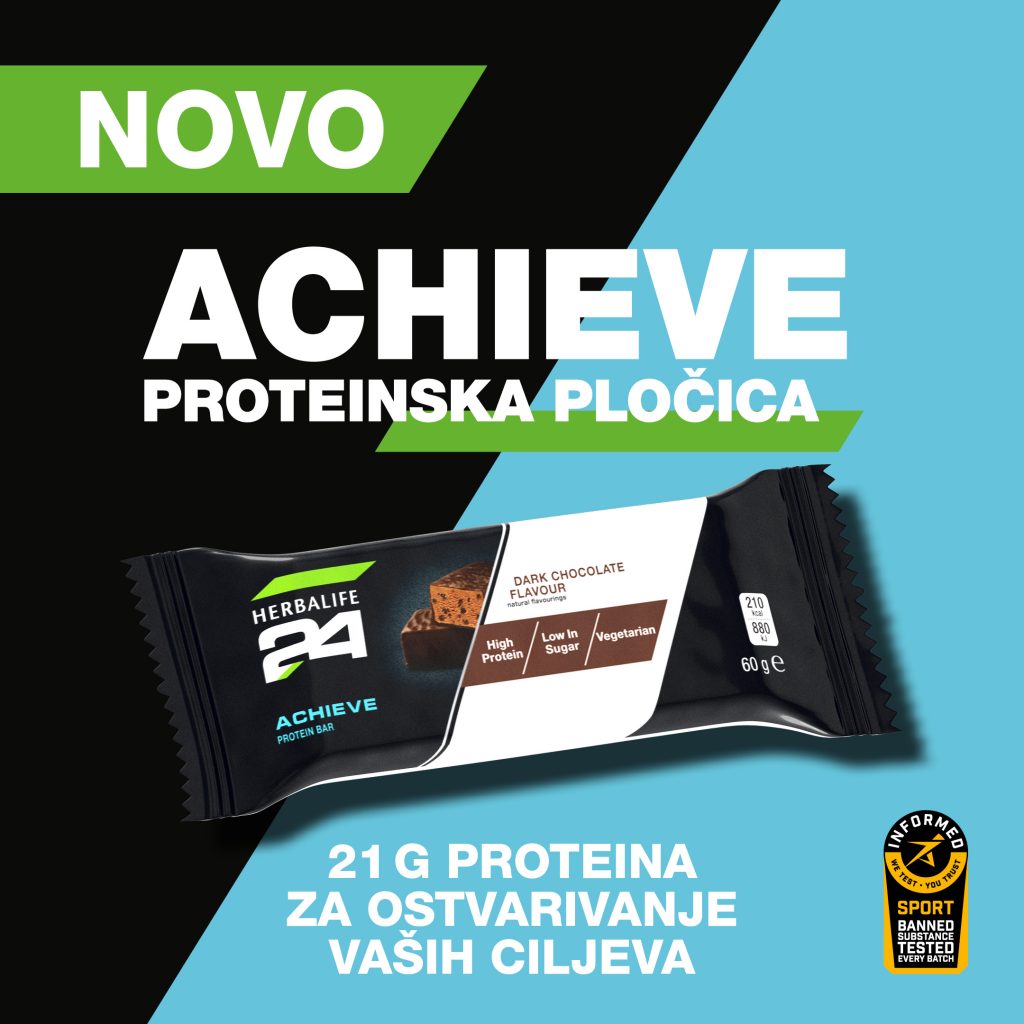 H24 Achieve proteinske pločice