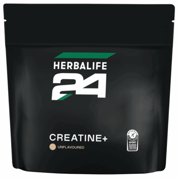 Herbalife24 H24 Creatine+ – dodatak prehrani s kreatin monohidratom, B vitaminima i kalcijem za povećanje snage, energiju i regeneraciju mišića.